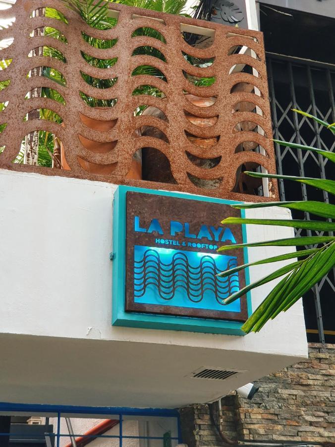 La Playa Hostel & Rooftop เมเดยิน ภายนอก รูปภาพ